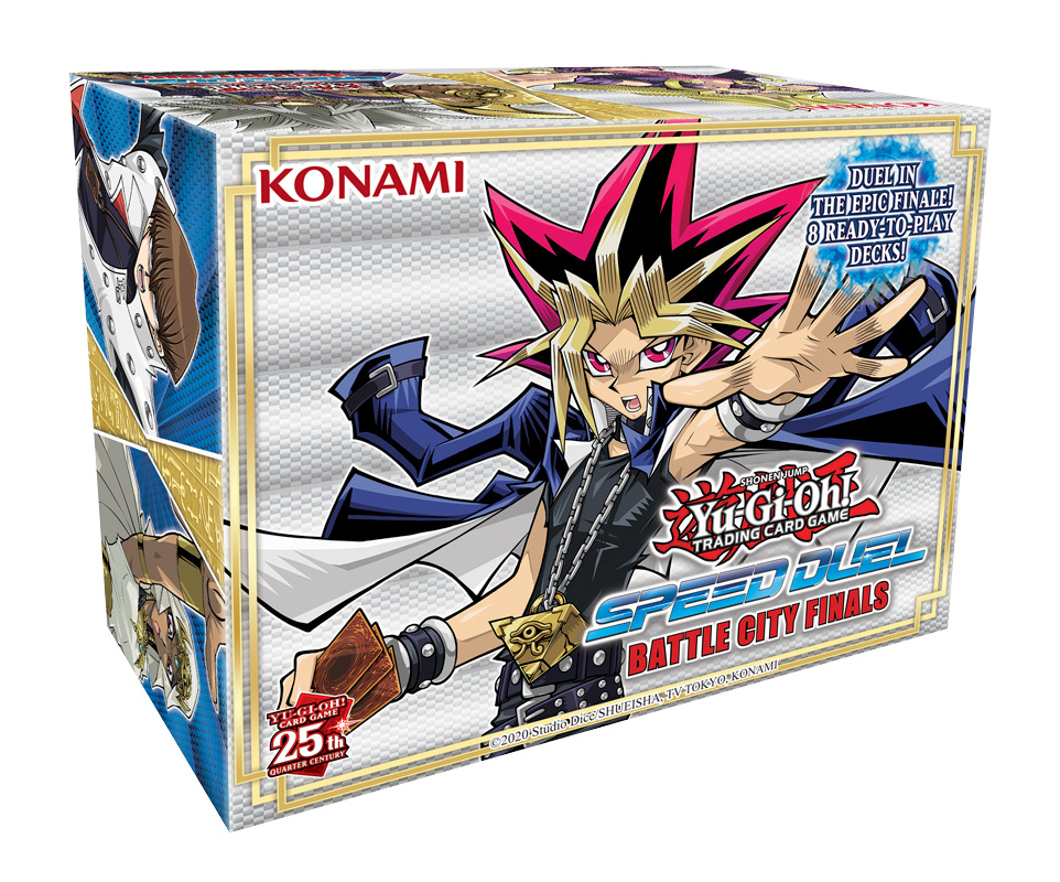 New YuGiOh Speed Duel: Battle City Finals Boxed Set - includes Pre-built Decks for Yami Yugi, Seto Kaiba, Joey Wheeler, Mai Valentine, Yami Bakura, Odion, Ishizu Ishtar, and Yami Marik! https://t.co/gd4p64Xgai # New YuGiOh Speed Duel: Battle City Finals Boxed Set - includes Pre-built Decks for Yami Yugi, Seto Kaiba, Joey Wheeler, Mai Valentine, Yami Bakura, Odion, Ishizu Ishtar, and Yami Marik! https://t.co/gd4p64Xgai #
