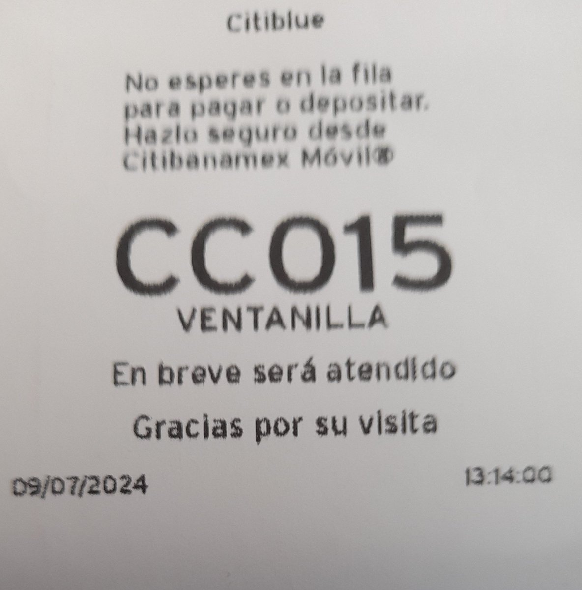miguelqa's tweet photo. @Citibanamex Porque no sincronizan las pantallas con los turnos... https://t.co/8aUOozQR23
