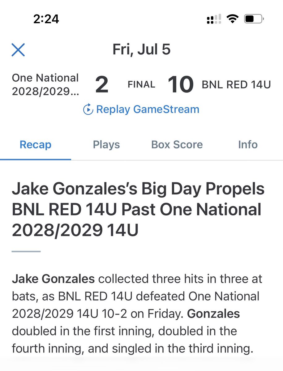 More stats 📈 <a href="/BaseballsNextL/">BNL</a> #Stats #uncommitted <a href="/BEliteAthletes/">Beimel Elite Athletics</a>