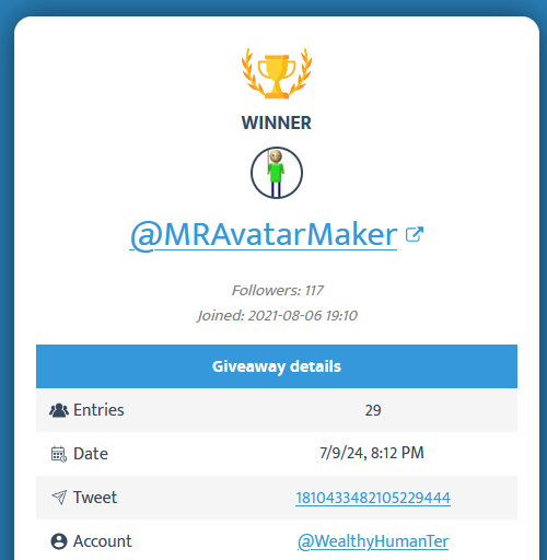 spaccter's tweet photo. Congratulations to @__Mr__Bread__ for winning the Strange Degreaser and @MRAvatarMaker for winning the Strange Natascha! Please DM me with your Steam ID to claim your prize. More giveaways are in the works! 🔥 https://t.co/7bPmoFgQO9