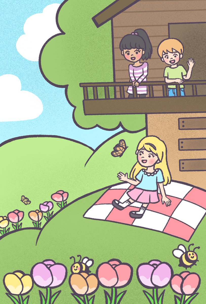 KimiCreative's tweet photo. Happy #PortfolioDay 🎨🖌️
Hello, my name is Kim-Duyen and I'm a freelance illustrator. I'm available for kidlit and middle grade projects &amp; freelance work. I also make comics too!

💼 Portfolio: https://t.co/qkPuDJXGoT
📧 Email: kimicreate@gmail.com https://t.co/lG3yufqh1o