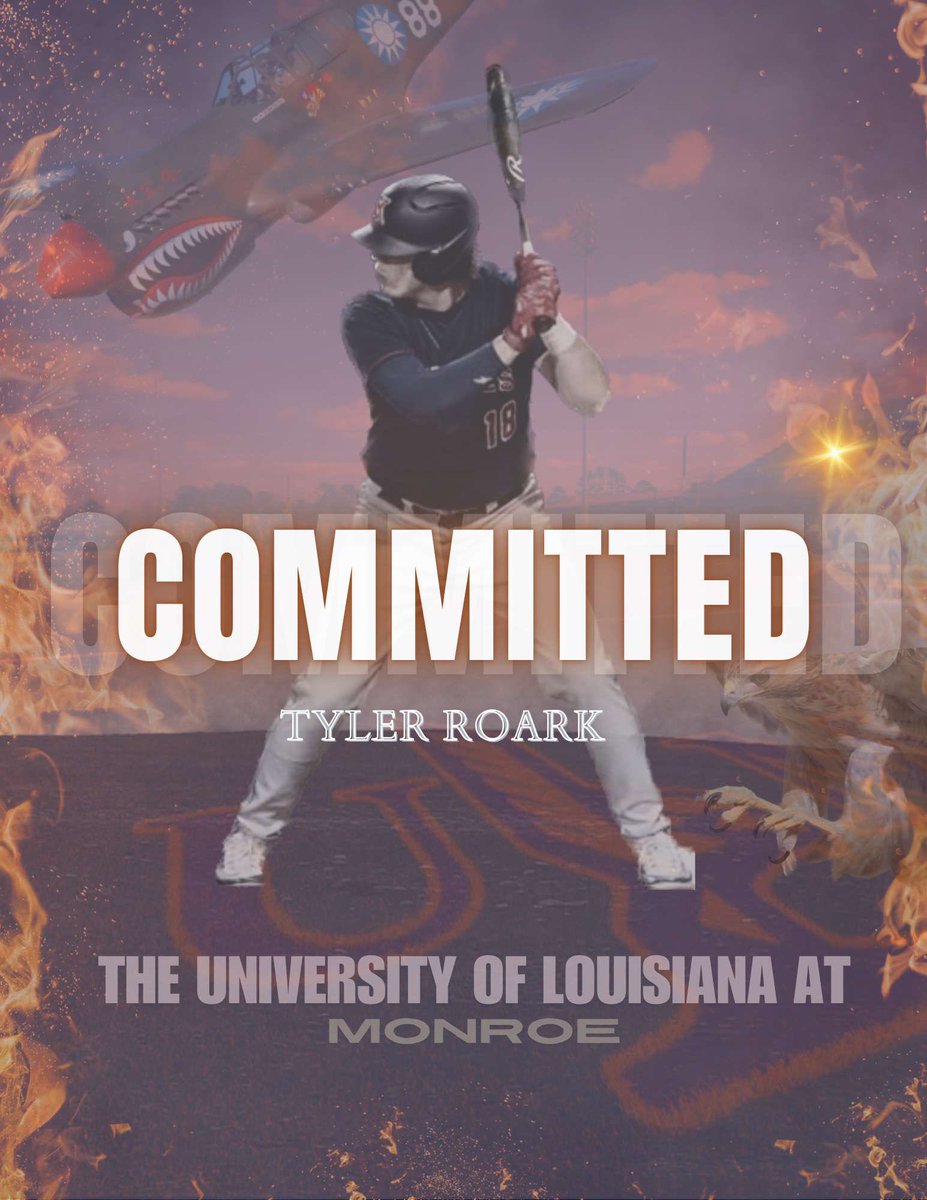 Tyler Roark (@tyler_roark2) on Twitter photo I am extremely excited to announce my commitment to further my academic and athletic career at the University of Louisiana at Monroe! I want to thank God, my family, and all the coaches who have helped me along my journey! #talonsoutπ¦
<a href="/coachmack254/">Ryan McClaran</a> @CoachFedULM <a href="/REBSbaseball/">WMbaseball</a> I am extremely excited to announce my commitment to further my academic and athletic career at the University of Louisiana at Monroe! I want to thank God, my family, and all the coaches who have helped me along my journey! #talonsoutπ¦
<a href="/coachmack254/">Ryan McClaran</a> @CoachFedULM <a href="/REBSbaseball/">WMbaseball</a>