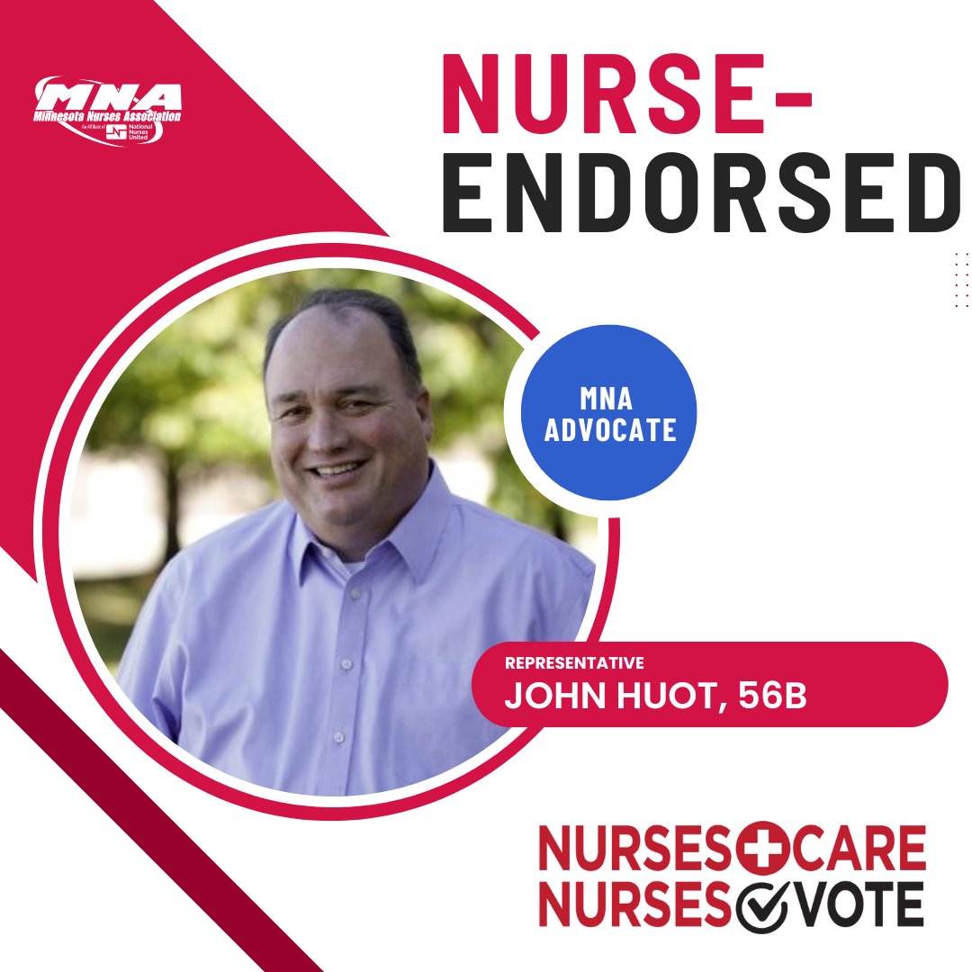 mnnurses's tweet image. ✅First experienced lobbying for healthcare policy as an MNA member
✅Co-author of Keeping the Nurses at the  Bedside Act, HEAL, hospital closures, UI for striking workers, and workplace violence legislation

#NursesCareNursesVote #mnleg