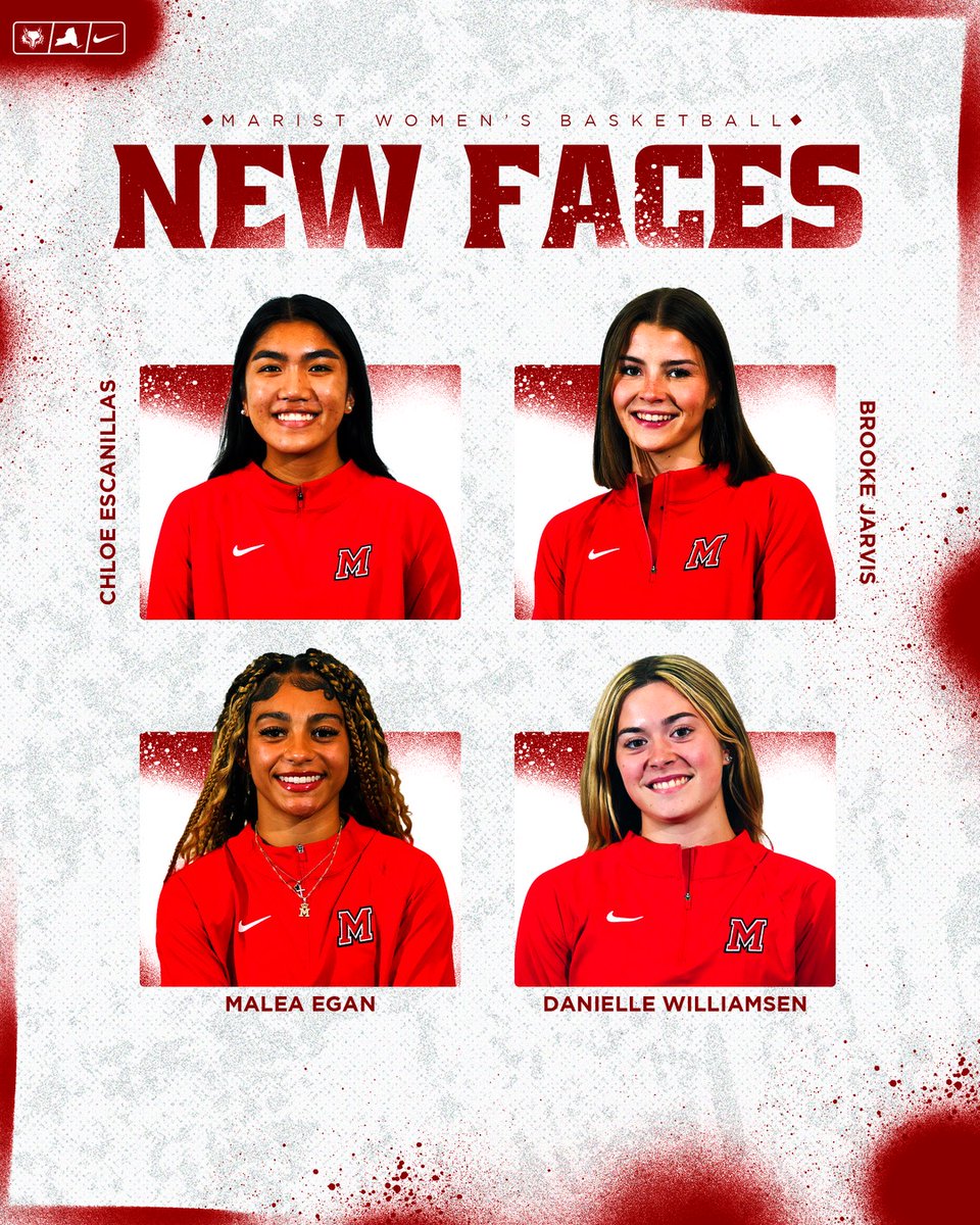 You've waited long enough 😏

It's time to meet our newcomers!! Marist, welcome Chloe Escanillas, Danielle Williamsen, Malea Egan, and Brooke Jarvis to the Red Fox family!!!
