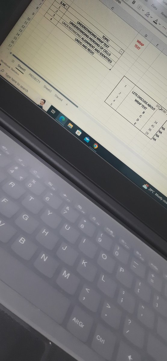 32Nisha's tweet photo. Trying to learn something new today in the mid of the night of July (10th Wednesday 2024).
#msexcel #bizgurukul #LearnInPublic #Badarnisha #execelmastery https://t.co/sSehbdjvcz