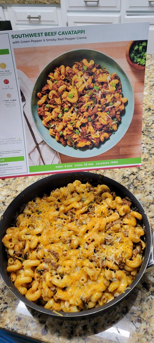 Just finished cooking some HelloFresh! Turned out fantastic! 

If you want to try out HelloFresh use my link to get 10 free meals! strms.net/hellofresh_xmi… #ad
