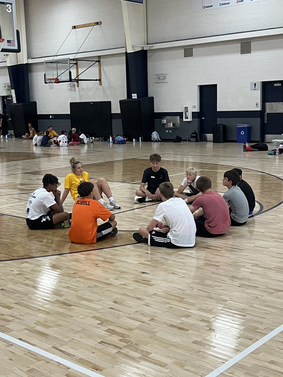 GoldCrownCO's tweet photo. At #HanzlikHoopsCamp it's more than basketball. Today, all 215 campers and coaches took at #healthhuddle timeout to open the conversation to anything other than sports in a safe space.
βIf I had a superpower it would be..." https://t.co/323ywm5CDA