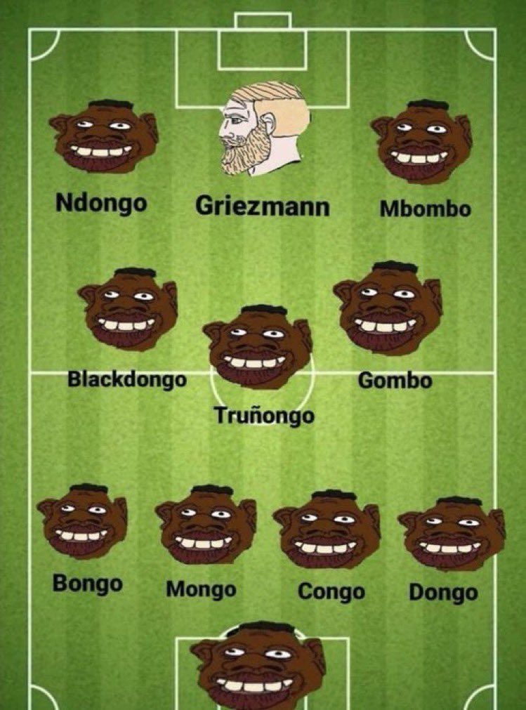 France, maybe next time you let the real French people play.

Good game, Spain.