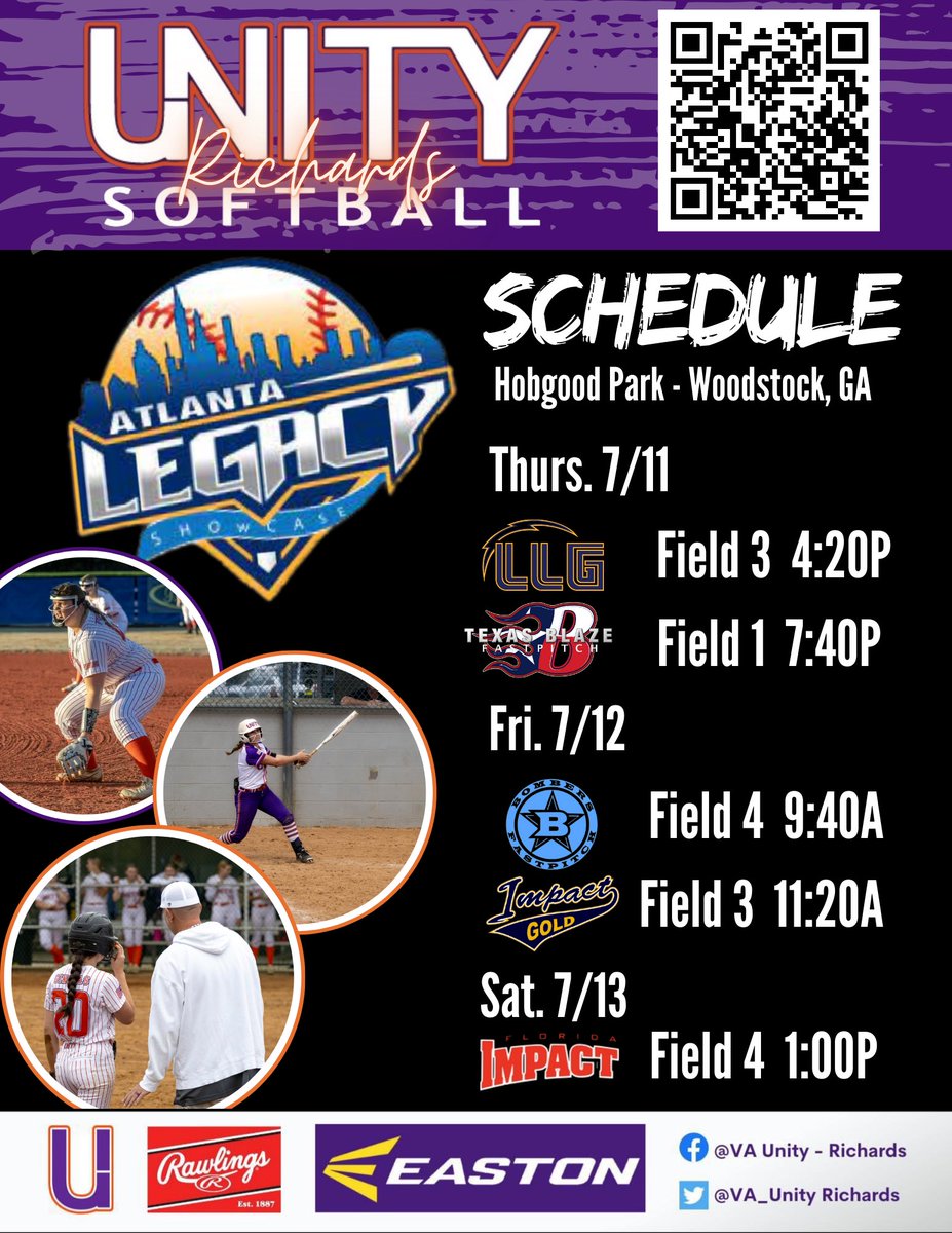 Welcome to Atlanta where the players play…see ya this weekend!! 💜💜 <a href="/UnitySBjrich01/">John L. Richards</a>  (Revised schedule 😂)