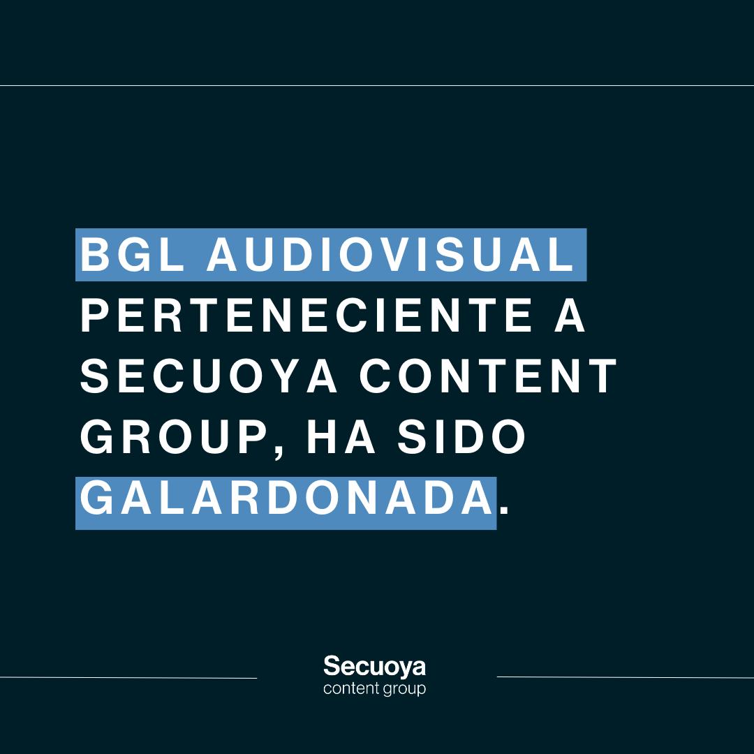 SecuoyaColombia's tweet photo. BGL Ingeniería Audiovisual ha sido nuevamente reconocida por los #PremiosTMBroadcast. 
La empresa de ingeniería audiovisual, perteneciente a @SecuoyaContentG, ha sido galardonada por la reconocida revista audiovisual española.

#innovación #secuoyacontentgroup #xpost https://t.co/nOZiQr5Yc5