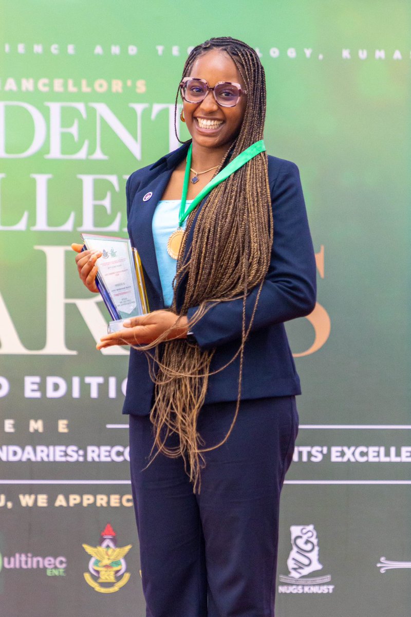 adaugo_modilim's tweet photo. I’m done hoarding pictures okay 😂

On the 2nd of July 2024 at the KNUST Vice Chancellor’s Students’s Excellence Awards. I was thrilled to have been awarded the Outstanding International Student Personality of the year. 

#VCSEA 
#weseeyouweappreciateyou https://t.co/BLefypX6Xs