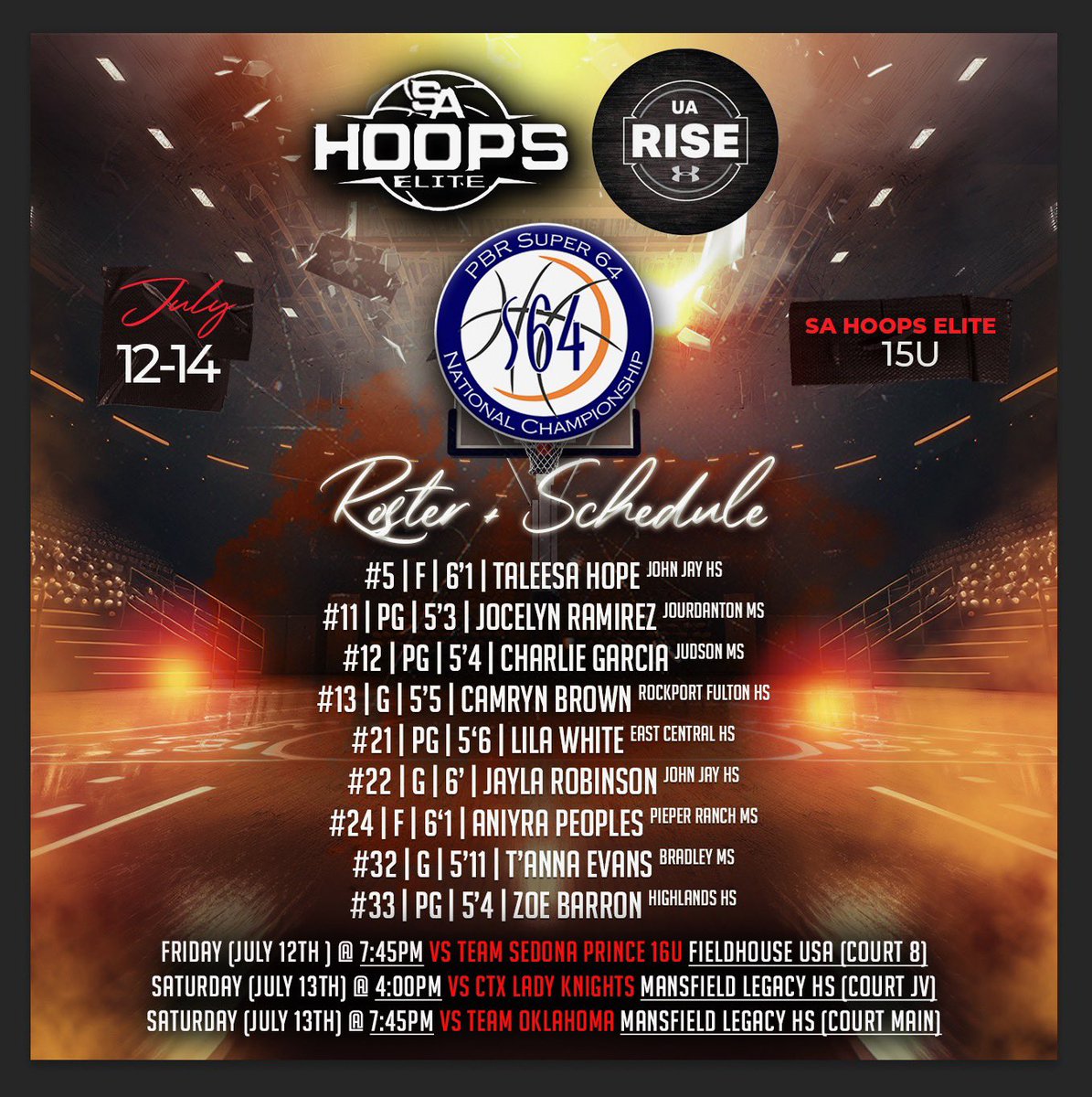 SA Hoops Elite tweet media