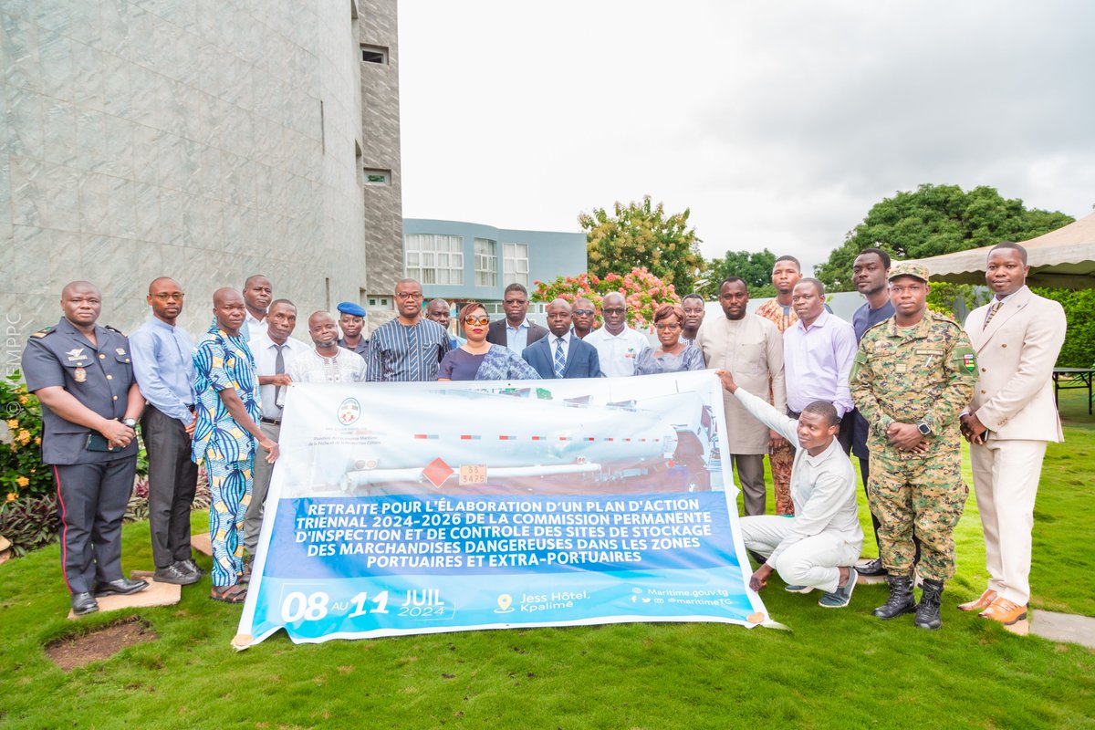 🚨 En atelier depuis le 8 juillet : la Commission d'Inspection des Sites de Stockage des Marchandises Dangereuses élabore son plan d'action 2024-2026 . Objectif : sécurité accrue et conformité totale dans nos zones portuaires et extra-portuaires.  #SécuritéPortuaire #Atelier2024"