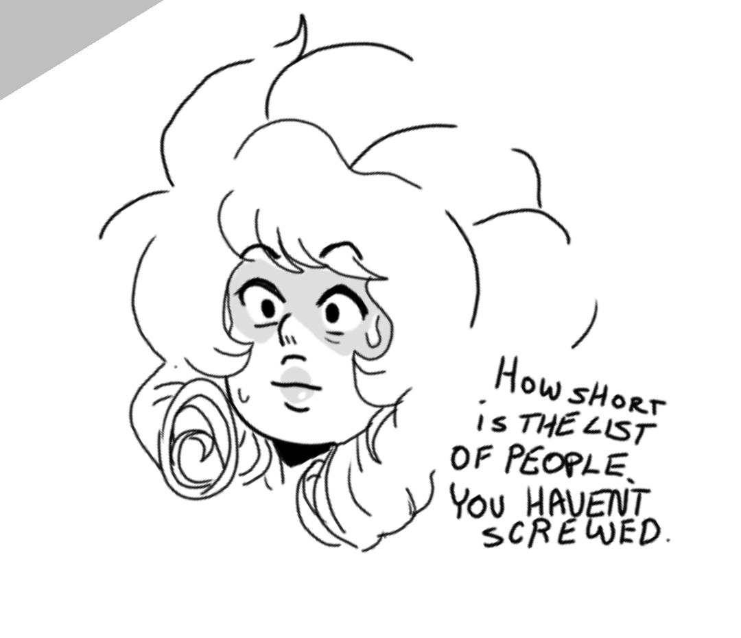 In so many ways! (old phone doodle) #steve