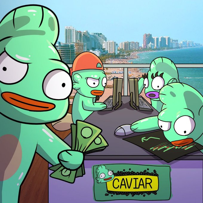 <a href="/MonstersCoins/">The Crypto Monster 🍪🍪</a> Buy and hold $CAVIAR 

CA: 5BFkf1UHfuRHwfqQegLqFH4A8ZhmpF7DRfc2FfELREfm

Telegram: t.me/CaviarSOL 

Devs are the most legit ones i ever met and trusted my money on cryptos  LFG , based community