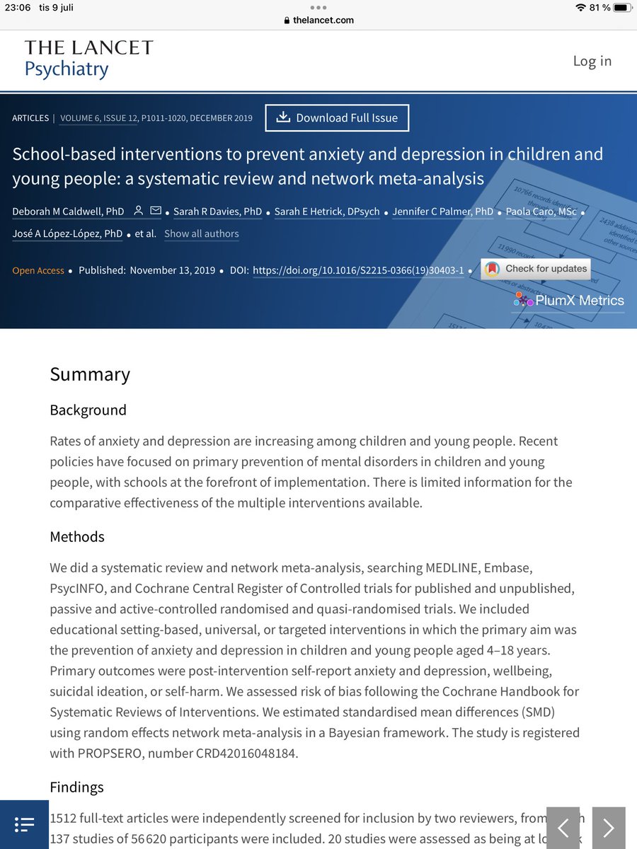 Ingenting tyder på att psykisk ohälsa kan förebyggas genom särskilda program i skolan, som nu föreslås