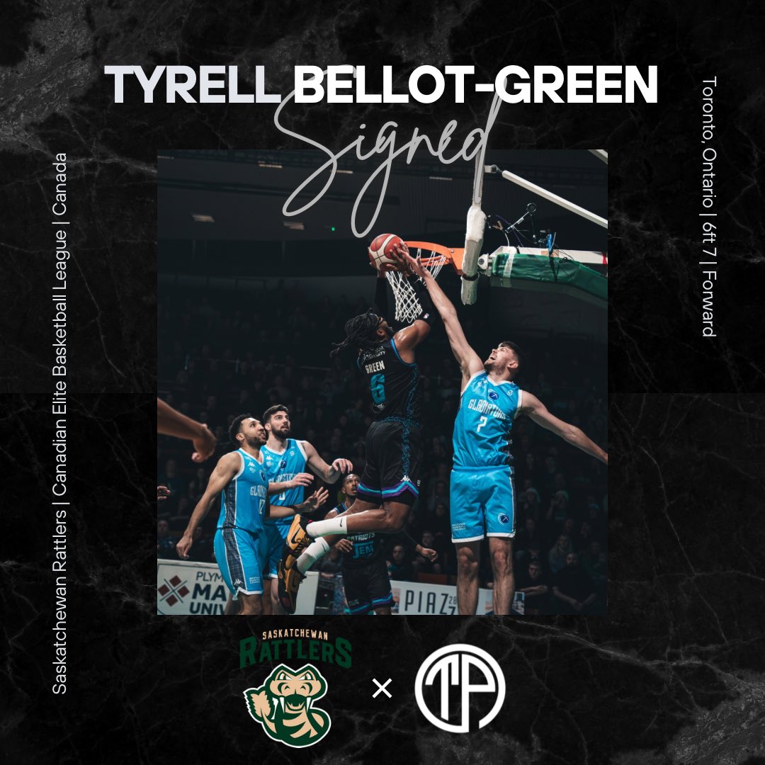 🤝 | We are delighted to announce that <a href="/TGreen3_/">Tyrell Green</a> has signed for the Saskatchewan Rattlers 🇨🇦 

#ThePlayerAgency