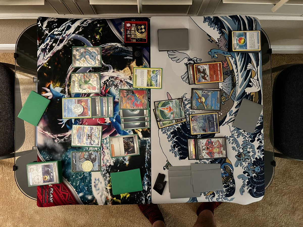 ThePlanter1229's tweet photo. Wanted to give a quick shoutout to Roaring Moon for being my side deck as of lately because I’m too afraid/bored to go through a Gardy mirror match. Feels really good into Gardy (especially w/ baby Moon) and has even matchups into most other meta decks. #pokemontcg #pokemon https://t.co/rveUJ87Qmg