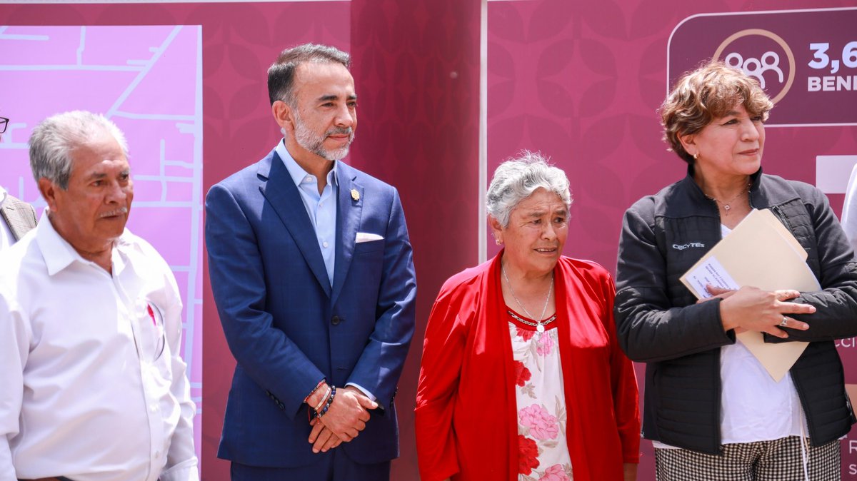 FerFlores_Emp's tweet photo. Hoy iniciamos con grandes noticias para #Metepec 

De la mano de la Gobernadora @delfinagomeza y la Secretaría de Movilidad del Estado de México, realizaremos el reencarpetado de la Avenida Nacional en San Gaspar Tlahuelilpan. https://t.co/7JjFwPnNRA