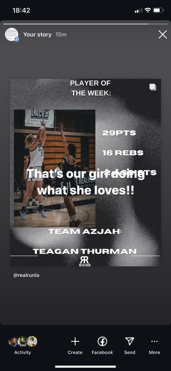 Love to see our girl do what she loves.. can’t wait for the next chapter!!