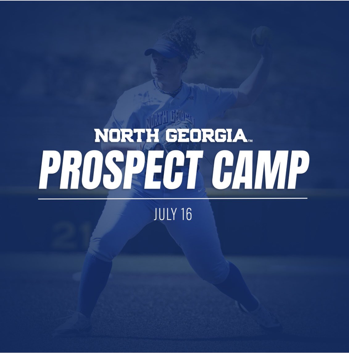 UNGSoftball's tweet photo. • PROSPECT CAMP •

Final opportunity of the Summer…☀️ 

Join us on Tuesday - 
       •   JULY 16   •

Rising 9th - 12th grade

Register here: 💻
https://t.co/h1v8XzMp5e https://t.co/AzKtoxmDsr