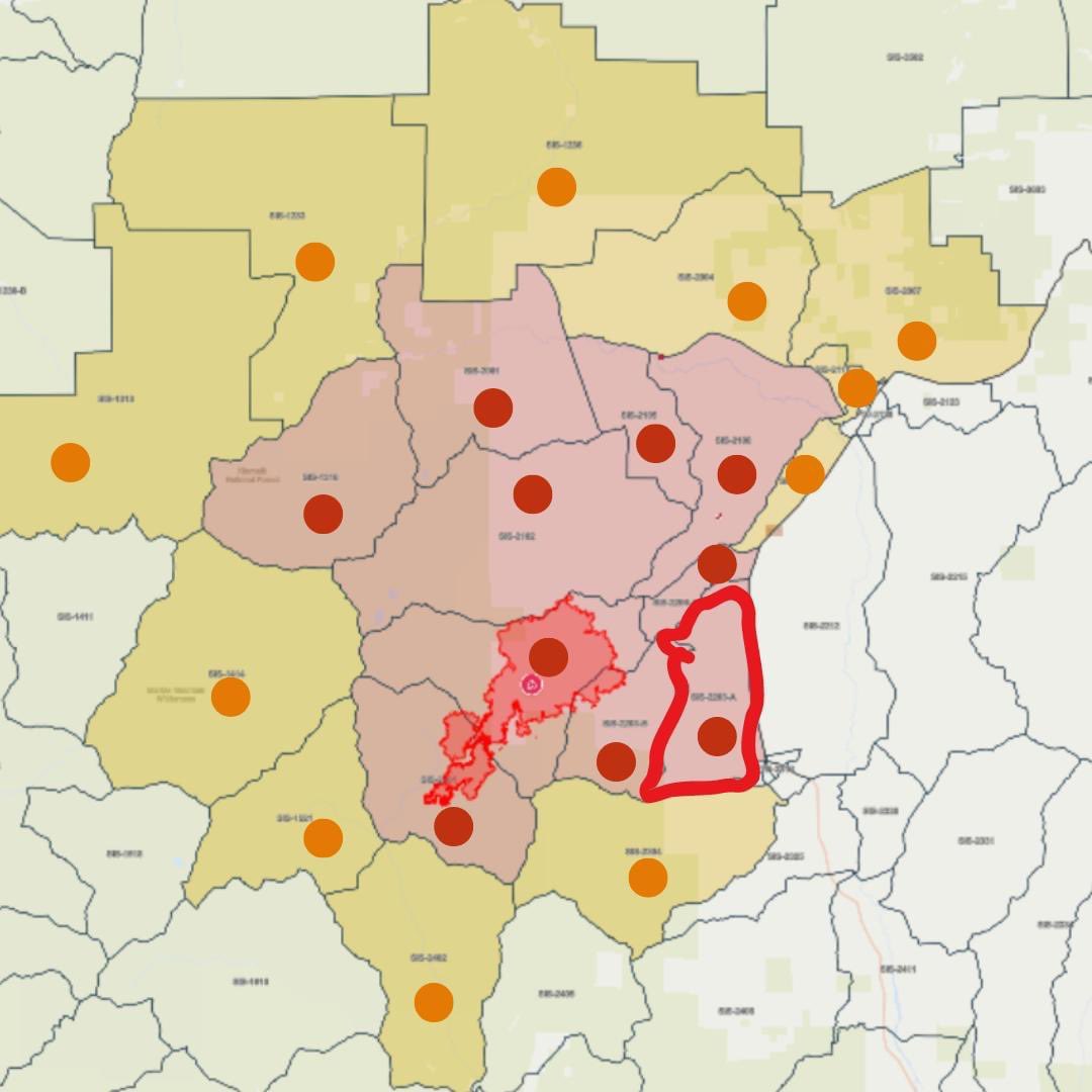 🚨 𝗦𝗛𝗘𝗟𝗟𝗬 𝗙𝗜𝗥𝗘 𝗘𝗩𝗔𝗖𝗨𝗔𝗧𝗜𝗢𝗡𝗦 𝗢𝗥𝗗𝗘𝗥 🚨 

🔴𝗦𝗜𝗦-𝟮𝟮𝟬𝟯-𝗔 (𝗦𝗼𝘂𝘁𝗵 𝗼𝗳 𝗦 𝗞𝗶𝗱𝗱𝗲𝗿 𝗖𝗿𝗲𝗲𝗸 𝗟𝗼𝗼𝗽) *𝗡𝗘𝗪 𝗘𝗩𝗔𝗖 𝗢𝗥𝗗𝗘𝗥*

For a more detailed map, please visit protect.genasys.com/search

<a href="/CALFIRESKU/">CAL FIRE SKU</a>