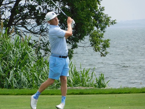Round 2 highlights from the 119th State Amateur Championship at Warwick CC. 

Play Video: tinyurl.com/532ef43p
