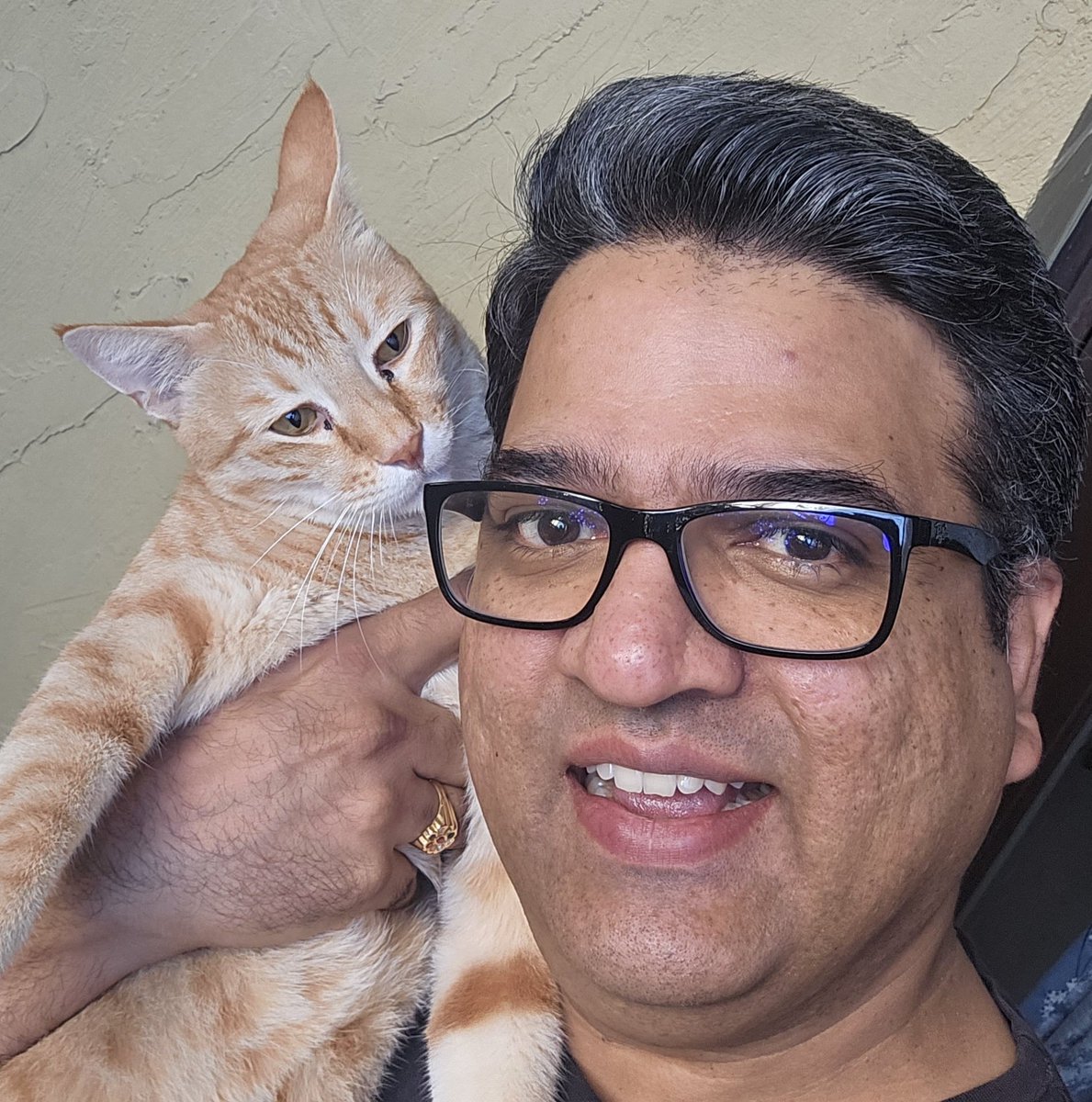 DrDeepakKrishn1's tweet photo. Wake up by 5.30 am, feed the cats, walk 30-45 min, and pack lunch prepared by wife for myself, wife, and son. See them off to school while having coffee, a brief garden tour, then get ready, do a pooja, and go to work. #MorningVibes https://t.co/nwy6DdtGdE