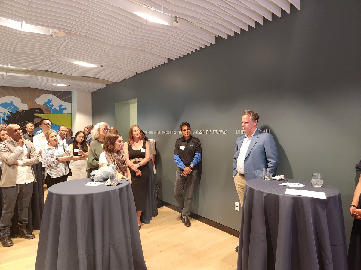 Launch of <a href="/m2jr/">Mike Maples, Jr</a>'s new book, "Pattern Breakers" with <a href="/localvc/">Peter Ziebelman</a>.

Mike is emotional because he has put his heart and soul into writing this to share his extensive experience. 

I liked the book so much I spent my Sunday morning writing a piece for <a href="/FortuneMagazine/">FORTUNE</a> about it....