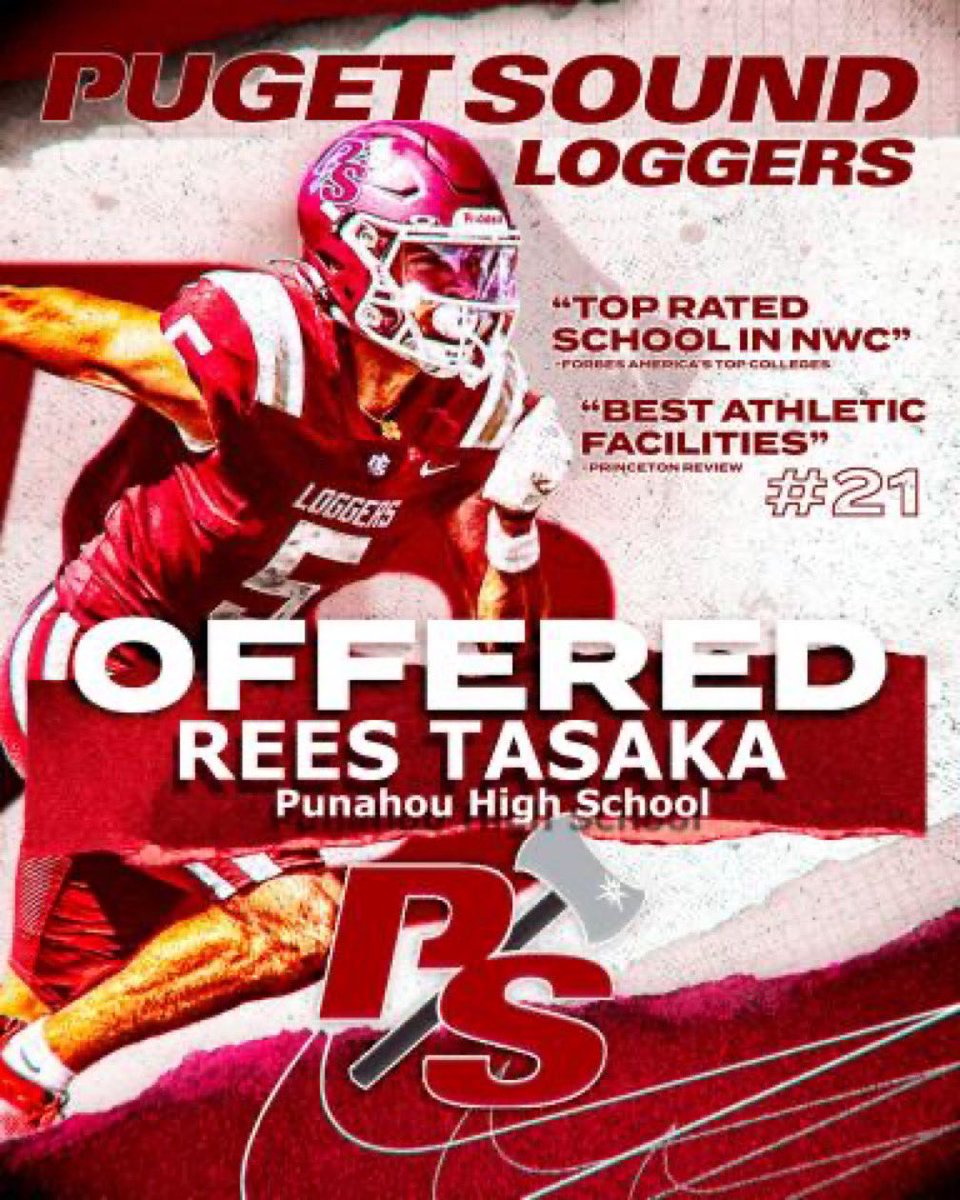 Extremely grateful to receive an offer from the University of Puget Sound. Mahalo to <a href="/LOGGER_LBCOACH/">UPS Loggers Coach Jeff Schmidt</a> and <a href="/jeffthomas4/">Jeff Thomas</a> for this tremendous opportunity.