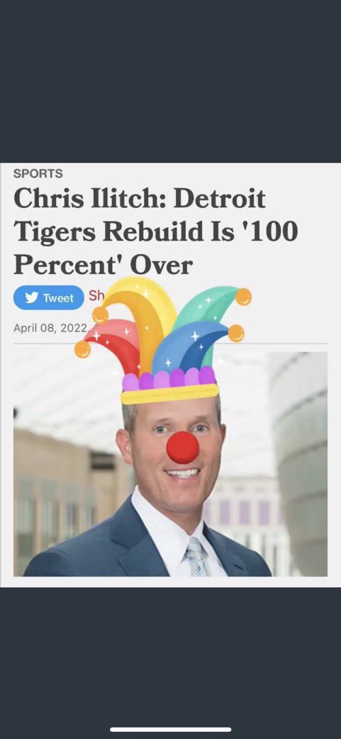 robbo1701a's tweet photo. @tigers #NeverForget #IlitchOut #SellTheTeam #FireScottHarris #DFABaez #DFAMaeda https://t.co/XdkqTt7zv7