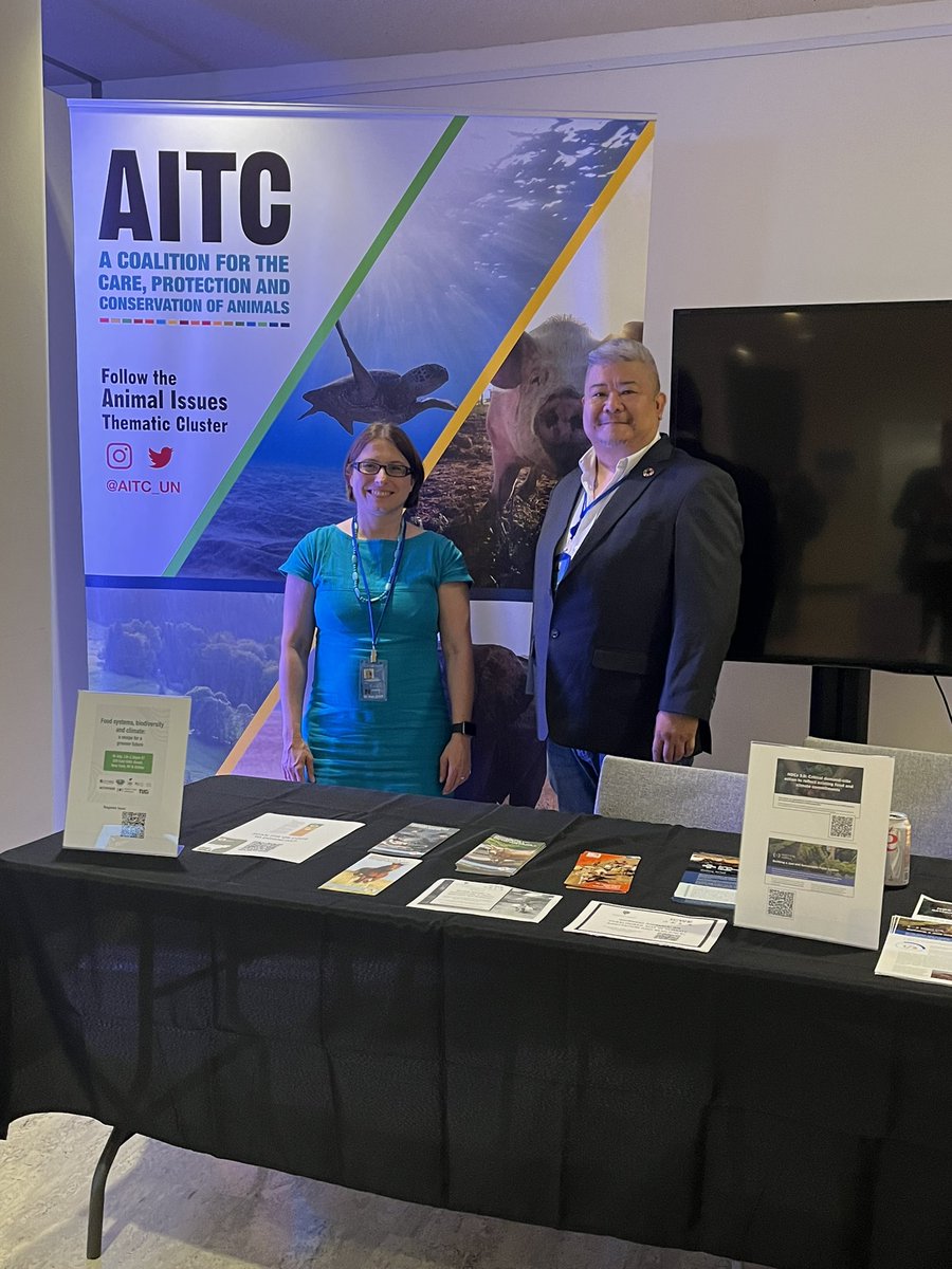 Come see us at #HLPF2024 and find out why animal health and welfare are essential to meeting #SDGs #Agenda2030 <a href="/NGOMajorGroup/">NGO Major Group</a> <a href="/AITC_UN/">AITC_UN</a>
