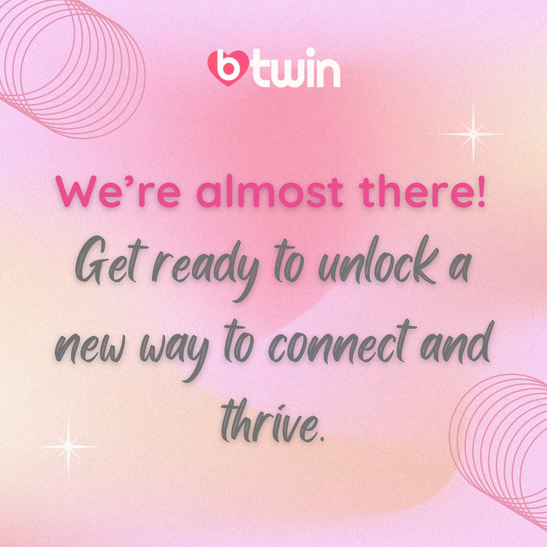 btwinapp's tweet photo. Only 1 day left until BTwin launches! 🎉
Are you excited? We are! 🙌🔥

#btwin #1daytogo #countdown #getready https://t.co/3VL8JGzHJS
