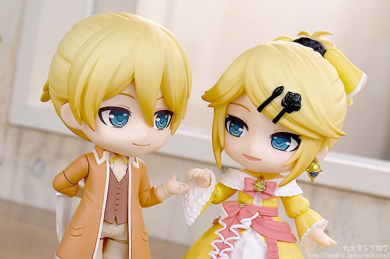 gsc_kahotan's tweet photo. 📝新商品ブログ📝

「ねんどろいど 鏡音リン 悪ノ娘Ver.／鏡音レン 悪ノ召使Ver.」をご紹介
📖https://t.co/yLRCq6JIbM

7月11日（木）ご予約開始予定です⚙
#鏡音リン #鏡音レン #悪ノP #悪ノシリーズ 
#グッスマ #ねんどろいど https://t.co/XFufpTMtZ2