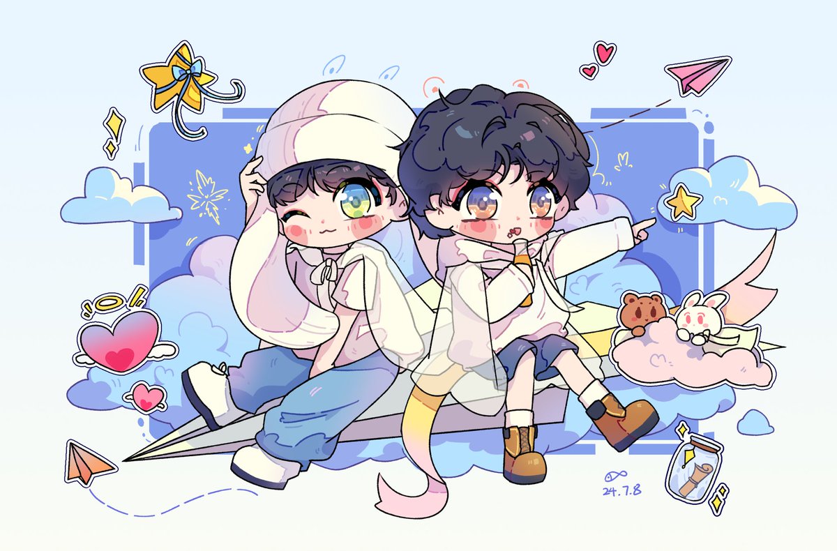 __o33_'s tweet photo. ₊⁺ ☆ * ⋆ ꙳ ✰ . ˚‧₊˚✩⋆ ♡̷ .ﾟ✧₊⁺.
日专造型🌟

 #TXT
#SOOBIN 
#BEOMGYU
#txtfanart https://t.co/2J6aPuyNOA