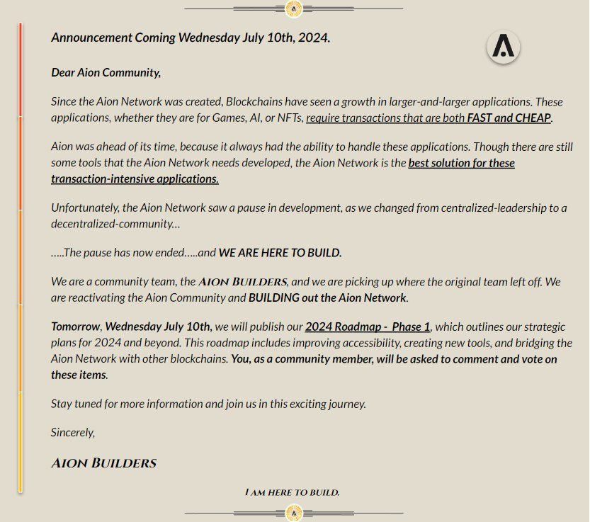 Aion Newsfeed tweet media