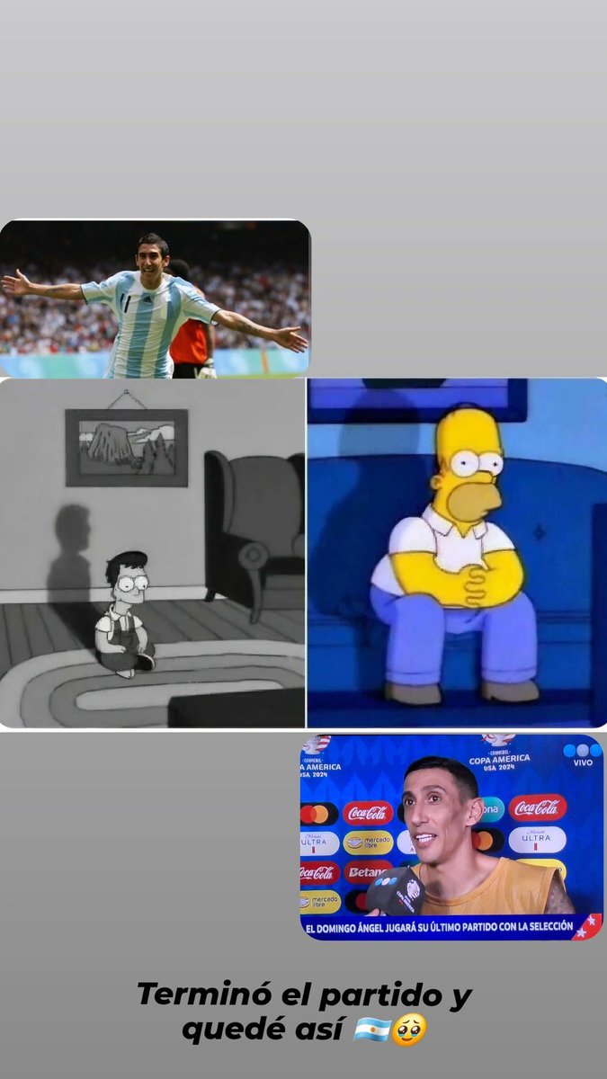 GPajaro87's tweet photo. Terminó el partido y quedé así! 🥹🇦🇷 #Dimaria https://t.co/3CLXUwuN7b