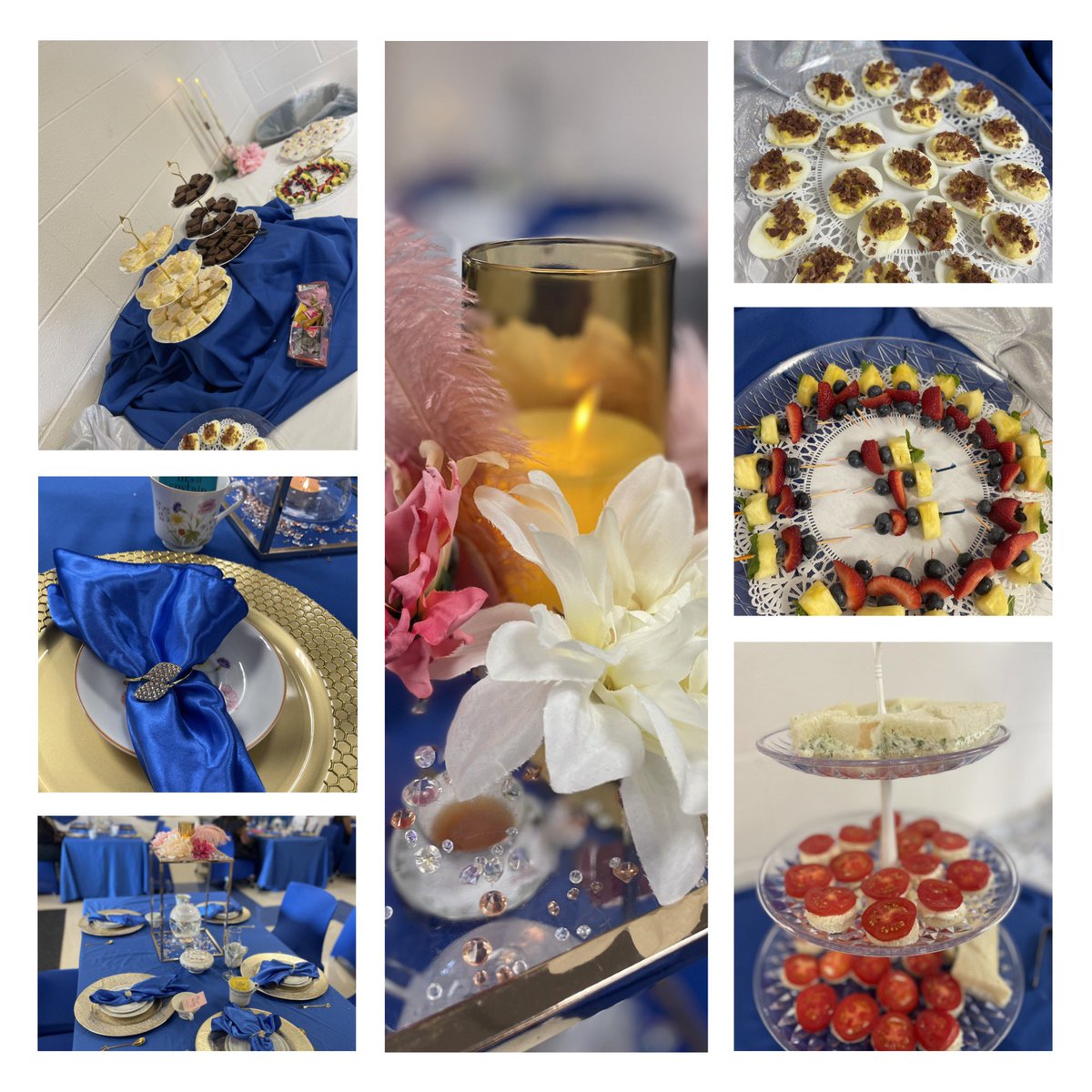 WAPerryParents's tweet photo. @WAPerryMS CDF Freedom Schools Week #4 parent meeting, the “Family Tea” was a success, teaching parents and Scholars about culture and etiquette. Thank you to volunteers from Trinity Episcopal Cathedral for sponsoring the delicious menu. #PerryStrong💪🏿💙♥️ https://t.co/umNqna2wXh