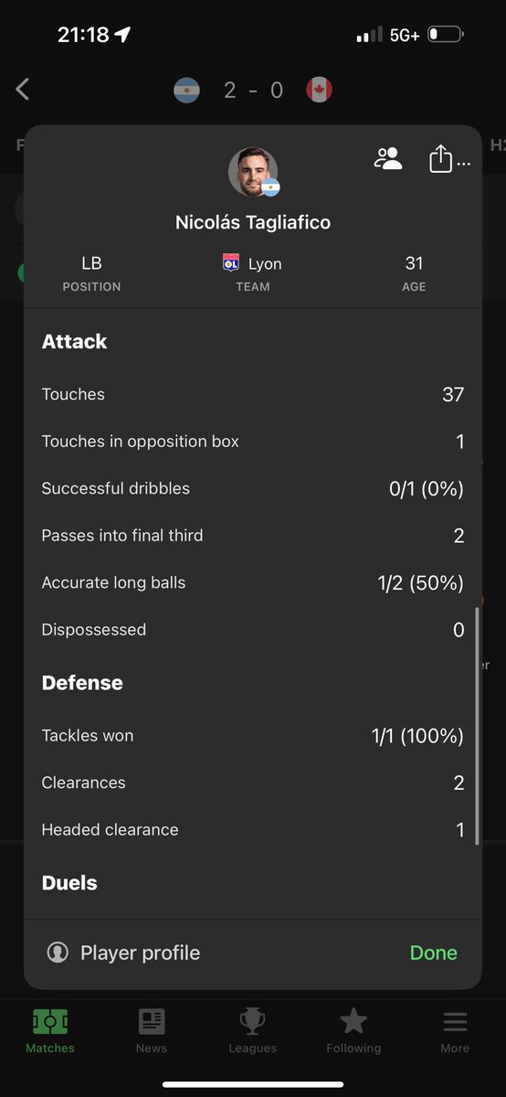 PotdPrizepicks's tweet photo. Messi✅
Larin✅
Álvares 🪝 3/2.5
Tagliafico HAD 1 TOUCH ON THE OPPOSITION BOX And was the shot and he got subbed on the 60 min… I mean I can’t make this up…

Bad luck 🍀 we move I will go back to the lab 🧪 to send better plays🤝 https://t.co/jmDFArp9AH