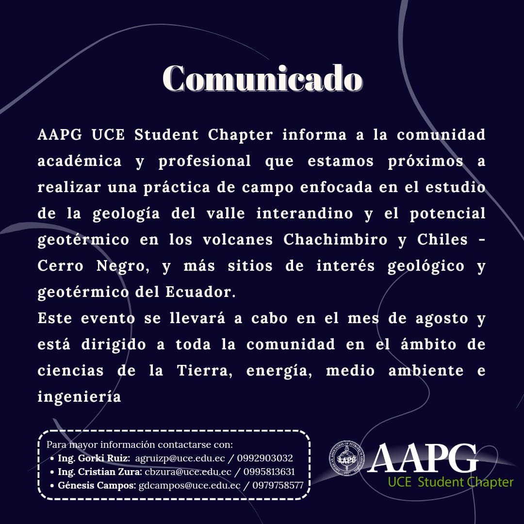 aapg_uce's tweet photo. https://t.co/jvsPPnTDNt