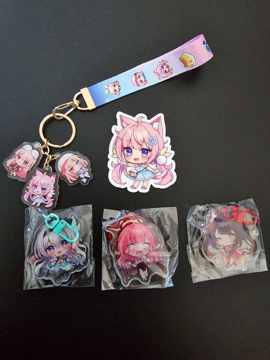 Thank you <a href="/booniecake/">moorina 🧸 merch drop 2/5</a> for the cute charms.  Always look forward to your booth every year.