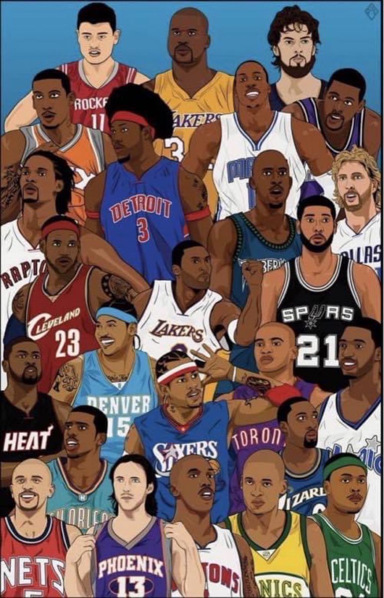 FACT: The 2000’s was the golden era of basketball.