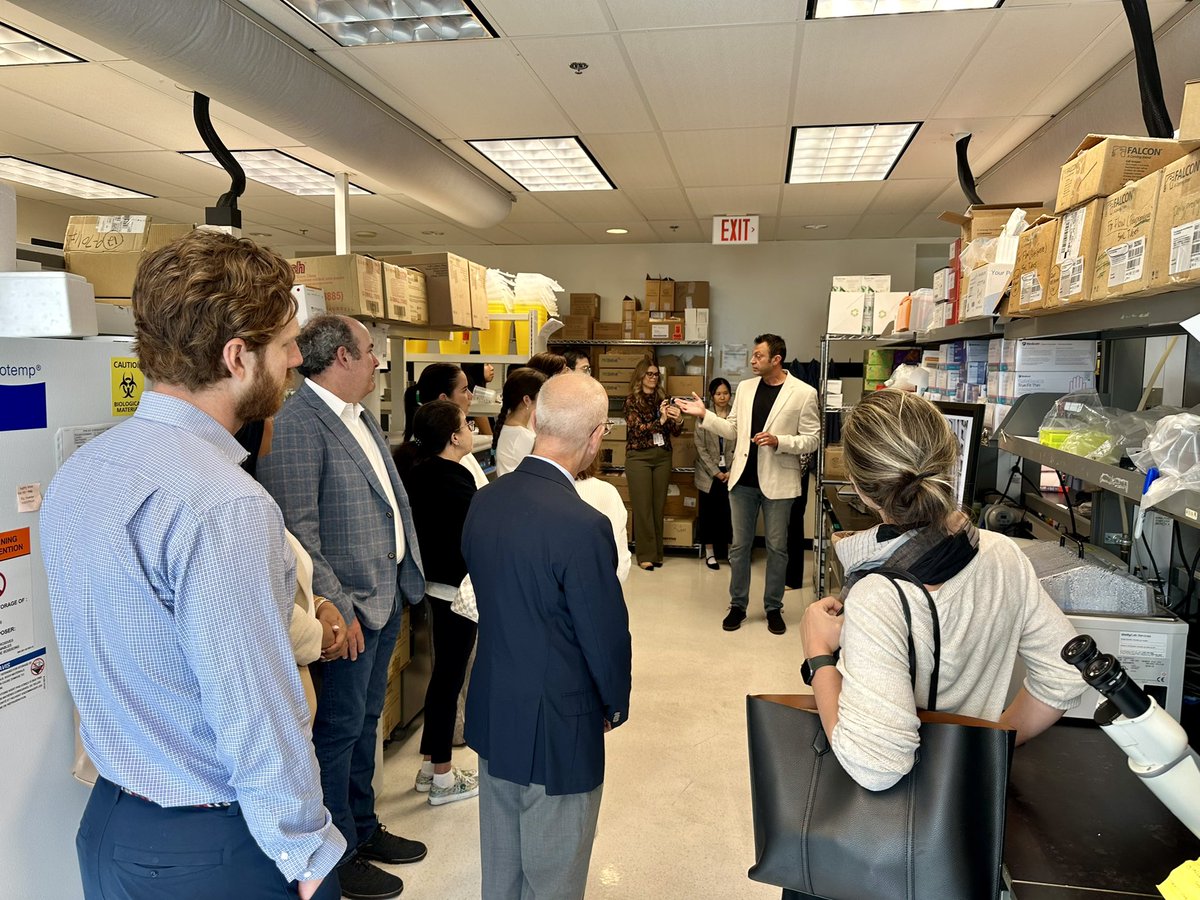 Notta Lab (@labnotta) on Twitter photo Today, we were honoured to host staff and donors from <a href="/PanCancerCanada/">Pancreatic Cancer Canada</a> We shared how <a href="/LabNotta/">Notta Lab</a> is advancing #PancreaticCancer research to better meet the needs of patients and increase their survival. Thanks to <a href="/thePMCF/">The Princess Margaret Cancer Foundation</a> for coordinating the visit. <a href="/UHN_Research/">UHN Research</a> <a href="/OICR_news/">Ontario Institute for Cancer Research (OICR)</a> Today, we were honoured to host staff and donors from <a href="/PanCancerCanada/">Pancreatic Cancer Canada</a> We shared how <a href="/LabNotta/">Notta Lab</a> is advancing #PancreaticCancer research to better meet the needs of patients and increase their survival. Thanks to <a href="/thePMCF/">The Princess Margaret Cancer Foundation</a> for coordinating the visit. <a href="/UHN_Research/">UHN Research</a> <a href="/OICR_news/">Ontario Institute for Cancer Research (OICR)</a>