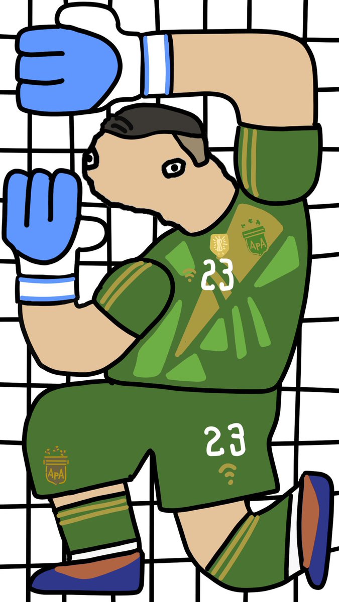 mi mamá se puso nerviosa con ESA atajada en el partido y en vez de decirle dibu al dibu martinez dijo AY NO DUBI