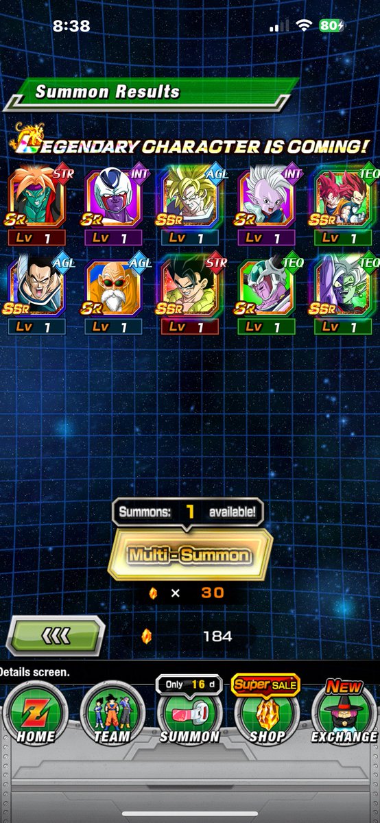 Freshyxdonyt's tweet photo. Summons went good 😭😭🙏🏽🙏🏽🙏🏽#Dokkan9thAnniv #dokkan #dokkanbattleglobal https://t.co/5o1l6gklfw