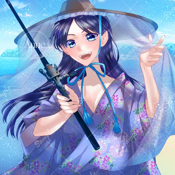 #PortfolioDay Hello! My name is Anne, an illustrator living in Japan. More than 10 years of digital illustration experience. More than 30 commissions. I am good at drawing girls illustrations. Please take a look at my illustrations if you  
