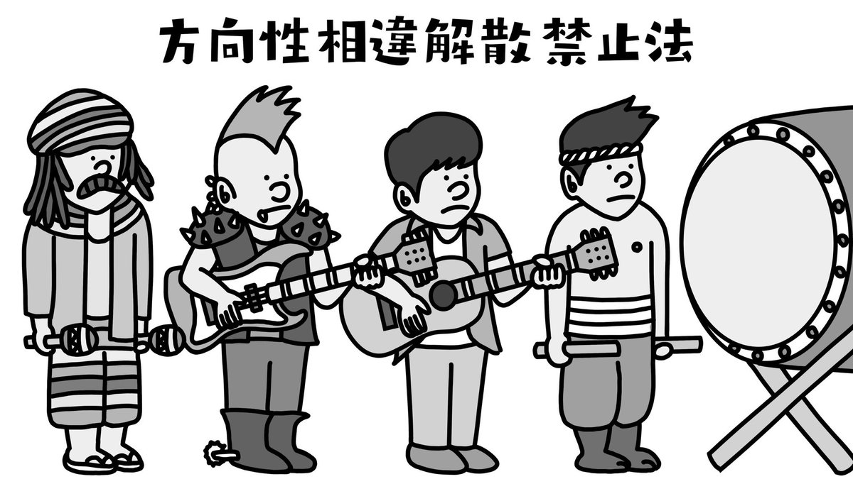 全てを法で禁止された国 