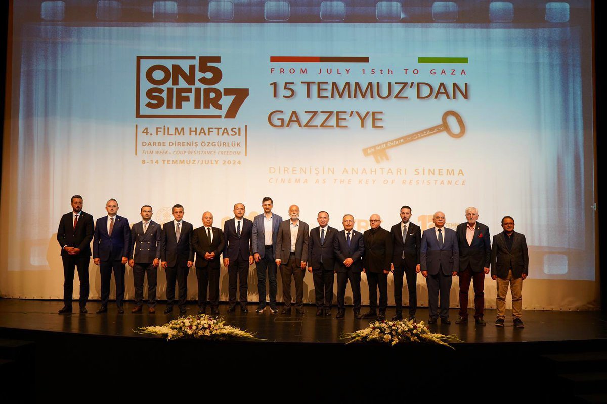 “Darbe, Direniş, Özgürlük” teması ile düzenlenen, ON5SIFIR7 4. FİLM HAFTASI’nın tanıtım programına katıldım. 

Bu seneki ana tema, 15 Temmuz’dan Gazze’ye. 

Seçkin eserlerin, gösterimlerinin yapıldığı 4 farklı sanat alanında izlenmesi mümkün.

📍AKM, Beyoğlu

<a href="/15Temmuz_Der/">15 Temmuz Derneği</a>