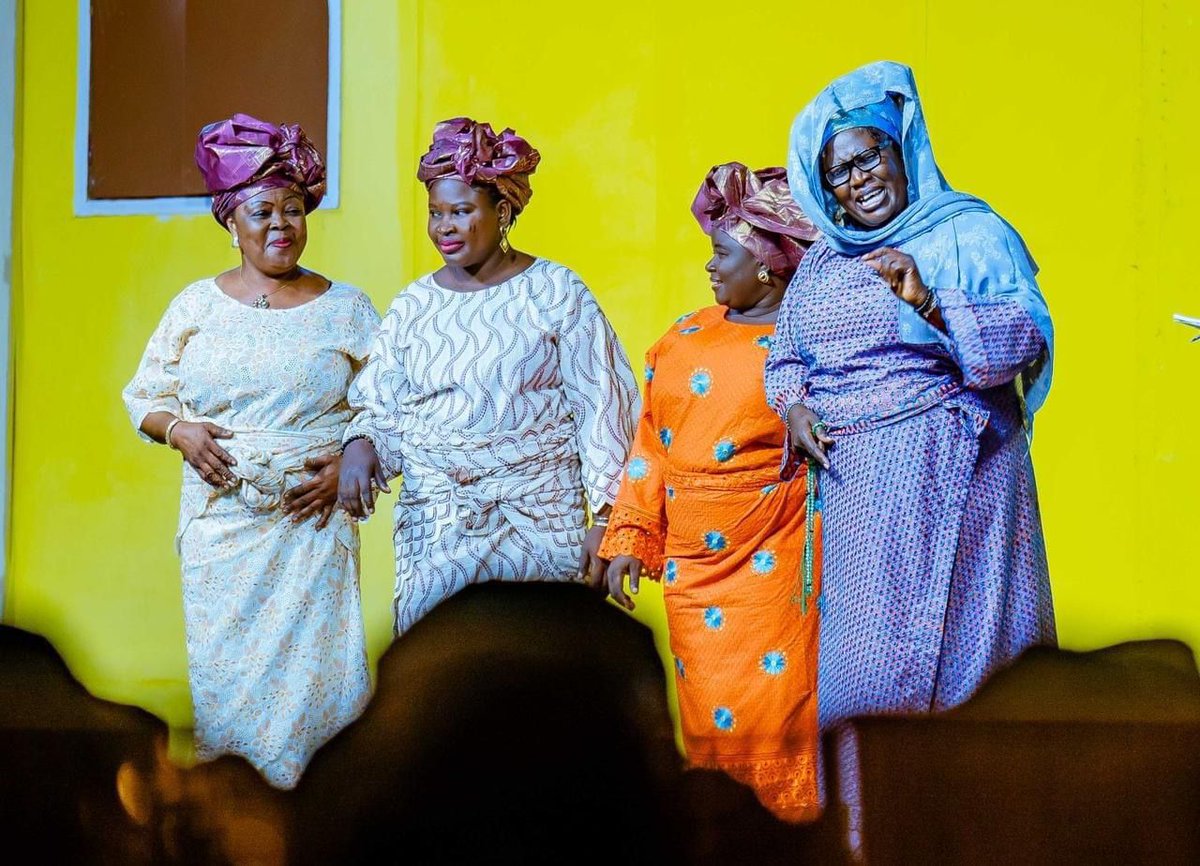 KemKem (Hajia Rahma) (@kempatriot) on Twitter photo STATE HOUSE PRESS RELEASE
ABIBATU MOGAJI THE PLAY: PRESIDENT TINUBU HONOURS LATE MOTHER, SAYS ADMINISTRATION WILL INVEST MORE IN ARTS FOR THE EDUCATION OF THE YOUNGER GENERATION
President Bola Tinubu <a href="/officialABAT/">Bola Ahmed Tinubu</a> says the entertainment industry deserves more attention and STATE HOUSE PRESS RELEASE
ABIBATU MOGAJI THE PLAY: PRESIDENT TINUBU HONOURS LATE MOTHER, SAYS ADMINISTRATION WILL INVEST MORE IN ARTS FOR THE EDUCATION OF THE YOUNGER GENERATION
President Bola Tinubu <a href="/officialABAT/">Bola Ahmed Tinubu</a> says the entertainment industry deserves more attention and