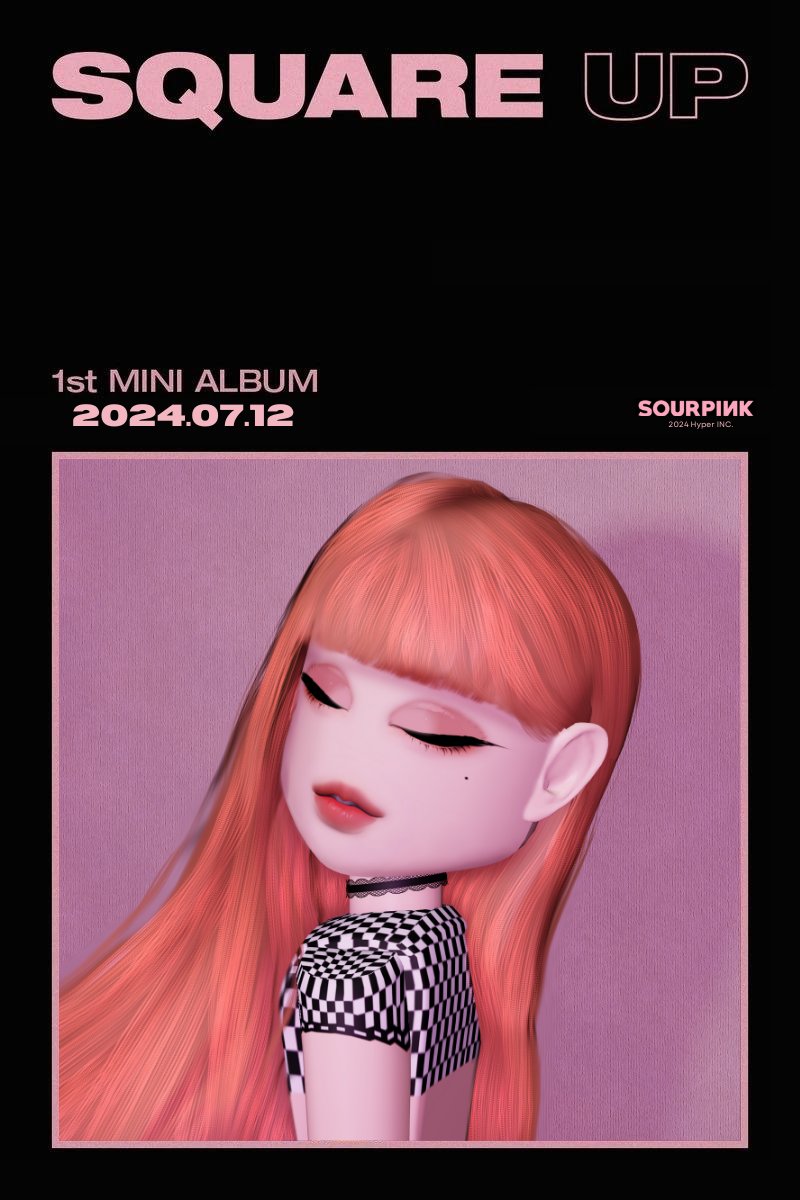 SOURPINKrblx's tweet photo. #SOURPINK [ SQUARE UP ] Concept Teaser 

1st MINI Album ‘Square UP’
✅2024.07.12 

#BLACKPINK #Release #TitlePoster #블랙핑크 #YG  #SQUAREUP #ROBLOX #KUV https://t.co/kQyNTYvh5b